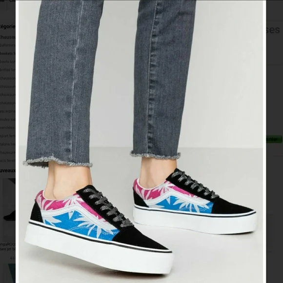 Old Skool Glitter Platform VANS - Picture 9 of 10